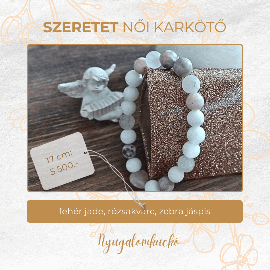 szeretet karkötő