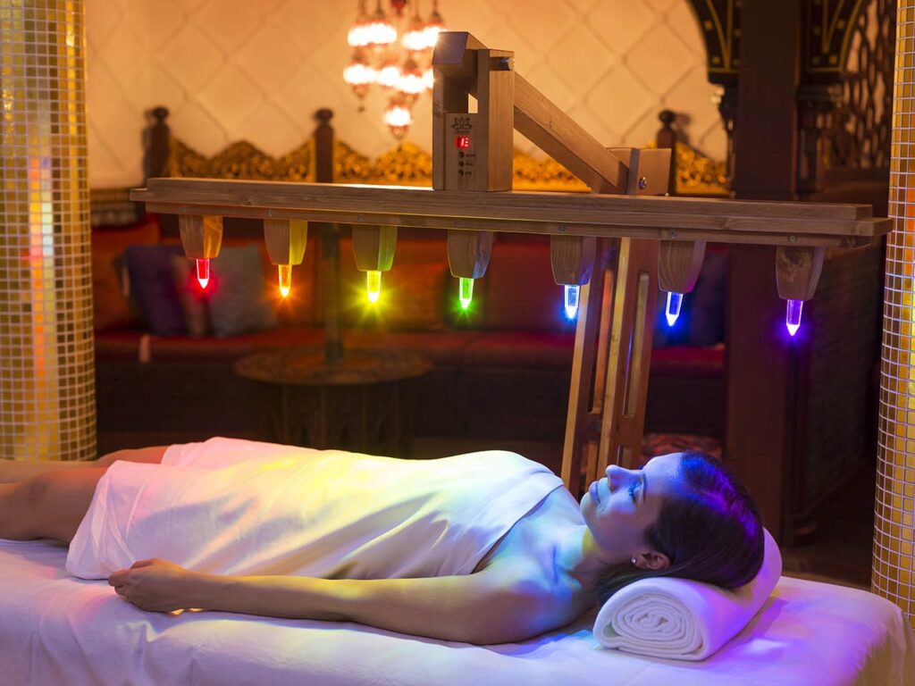 Kristályfényágy kezelés a Nyugalomkuckóban