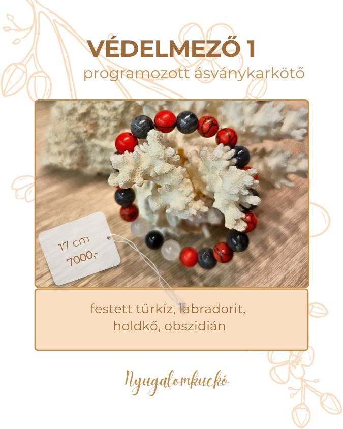 Védelmező 1 karkötő - Nyugalomkuckó